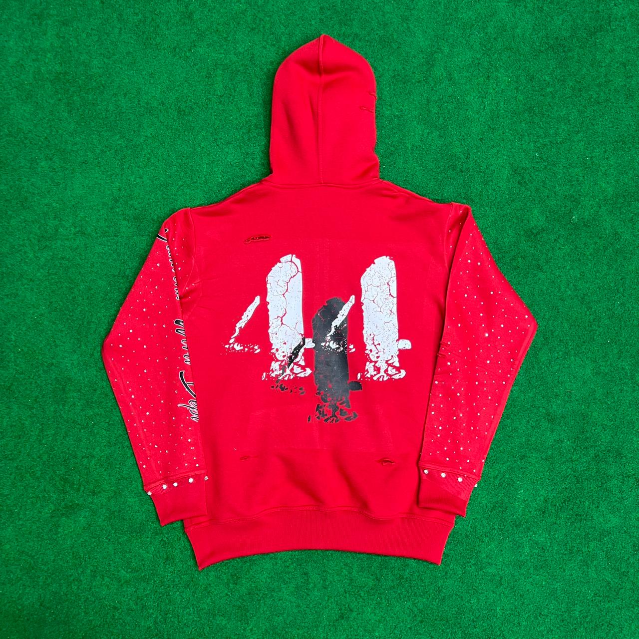 Yahwehz world
Dept hoodie | Vibrant Red