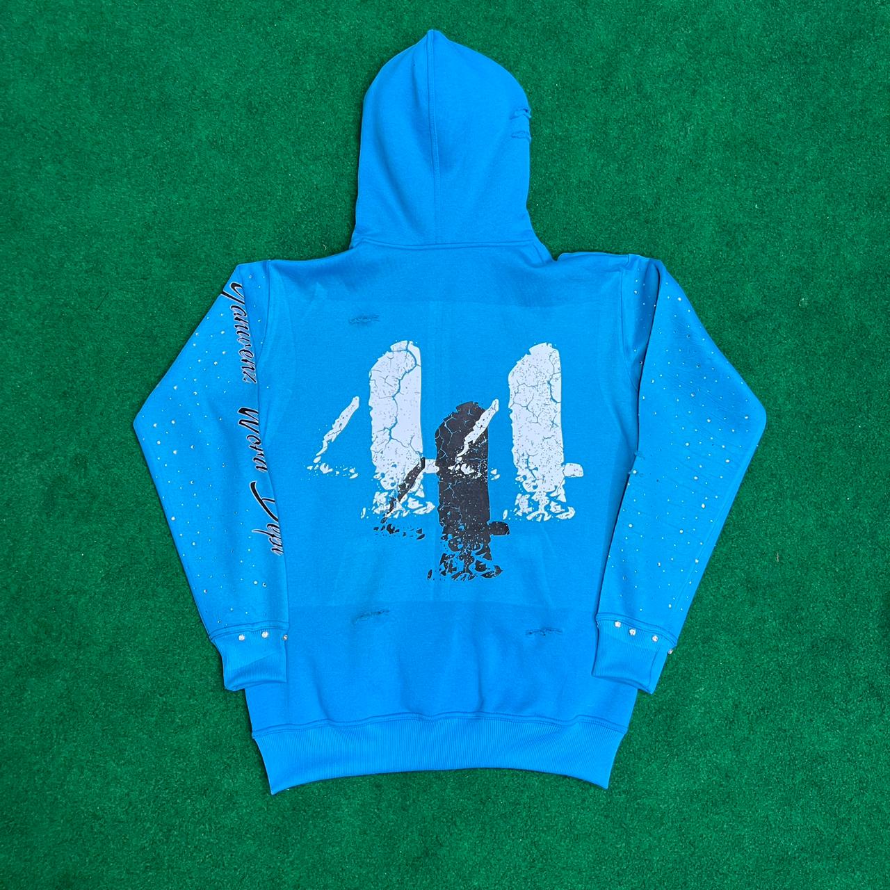 Yahwehz World
Dept hoodie 
|Vibrant Blue